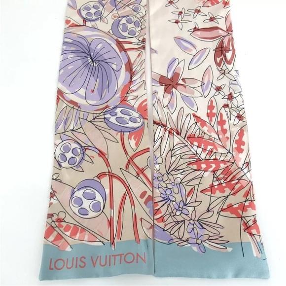 Louis Vuitton Silk Bando Scarf - Picture 4 of 15